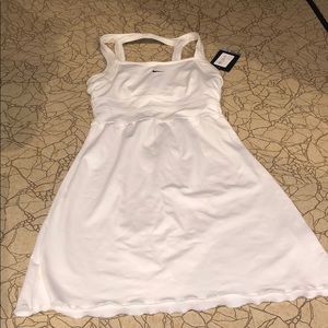 White tennis dress